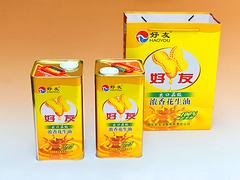 哪里有供應(yīng)精裝5L食用調(diào)和油：濃香花生油供應(yīng)