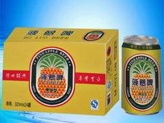 山東哪里供應的綠瓶黃梨味果啤酒好 青島黃梨果啤批發