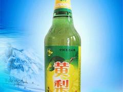 采購實惠的綠瓶黃梨味果啤酒就找嶗岸酒業(yè) 500ml綠瓶黃梨味果啤批發(fā)