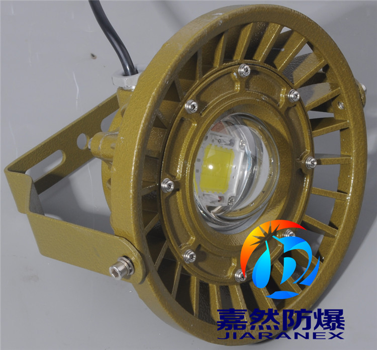 蛟河噴漆房LED防爆燈30W，化工廠LED平臺(tái)燈10W
