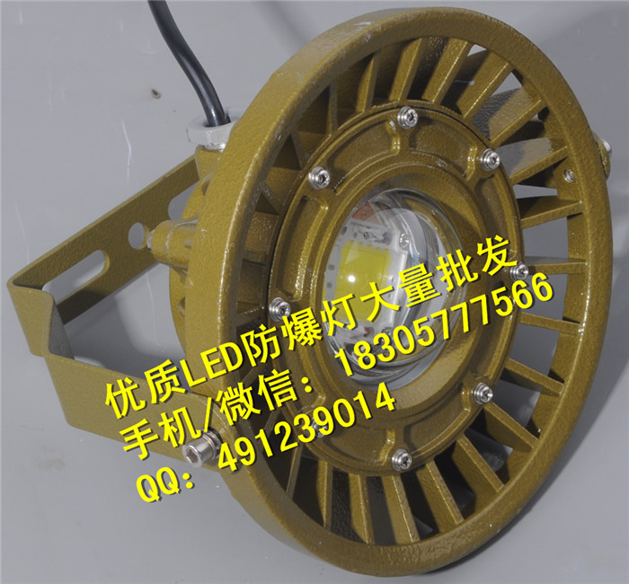 蛟河噴漆房LED防爆燈30W，化工廠LED平臺(tái)燈10W