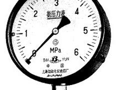 上海自動化儀表四廠不銹鋼耐震壓力表Y-60BFZ