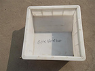 50x25x15坡型彎頭路沿石模具