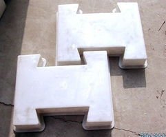  工字草坪磚模具價(jià)格，草坪磚塑料模具批發(fā)原始圖片3