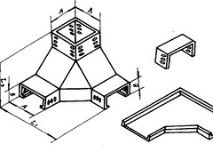 北京GQ1-C-03F型槽式上角垂直三通，名企推薦專(zhuān)業(yè)的GQ1-C-03F型槽式上角垂直三通