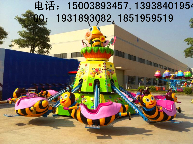 現貨供應廠家直銷旋轉小蜜蜂游樂設備6臂/8臂各種旋轉類游樂設備原始圖片3