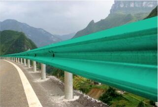 PVC/FRP Polymer guardrail used