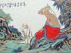 出售朱新建人物畫，出售精美的朱新建人物畫