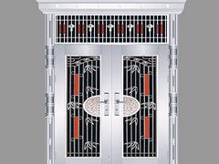 不锈钢门厂：爆款JS-8039（五类花）禹州金盛不锈钢门业供应