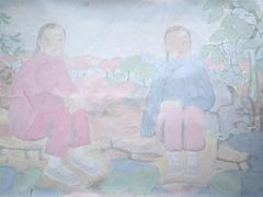 出售上等莊道靜國畫作品：精品莊道靜國畫