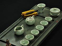 龍巖gd茶具品牌_到哪兒能買到新款天羅綠系列茶盤