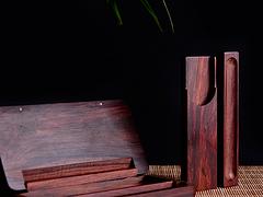 紅木工藝品價格范圍——精致的老撾紅酸枝三件套線香gd紅木盒恩順工藝優惠供應