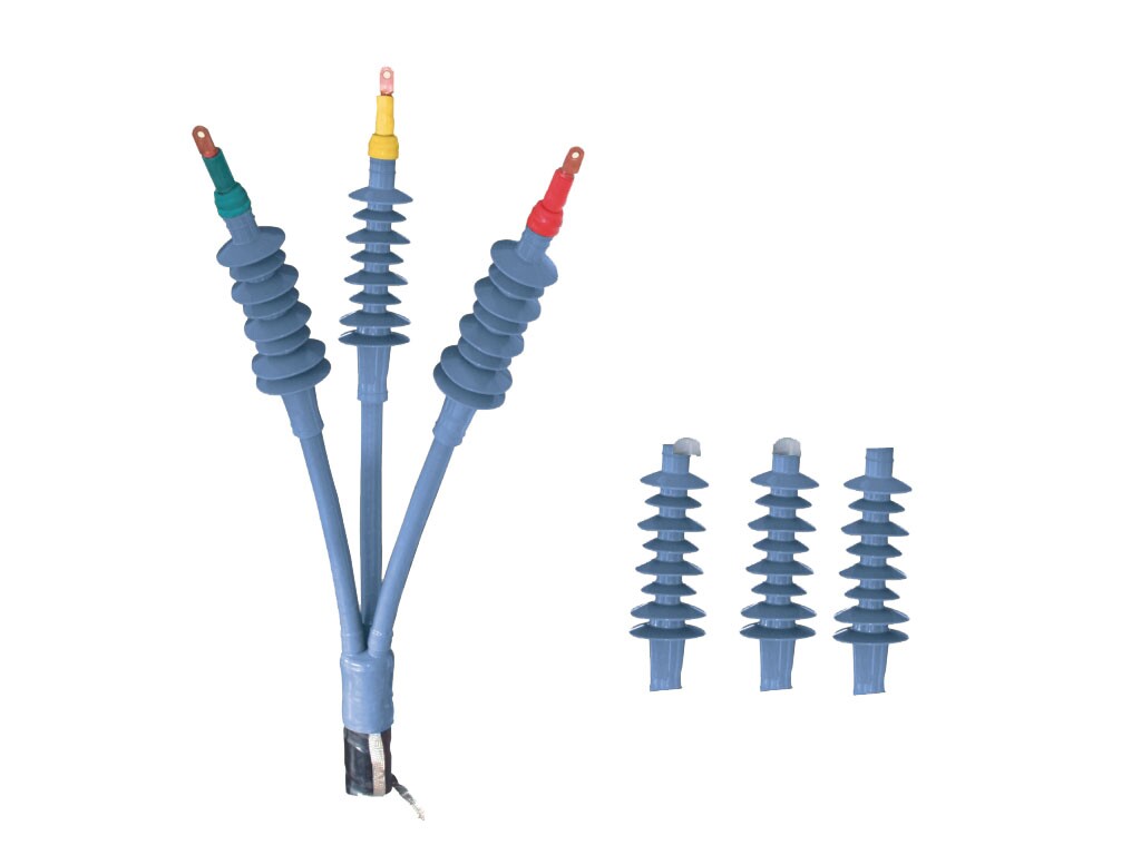 10KV高壓電纜冷縮中間接頭