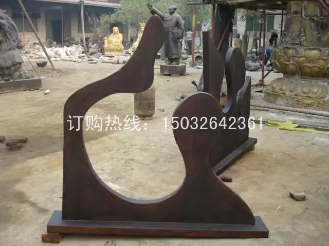 抽象銅雕塑原始圖片3