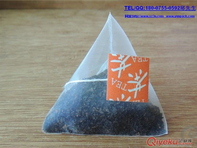 電子稱三角茶包包裝機，越南三角形立體茶包包裝機