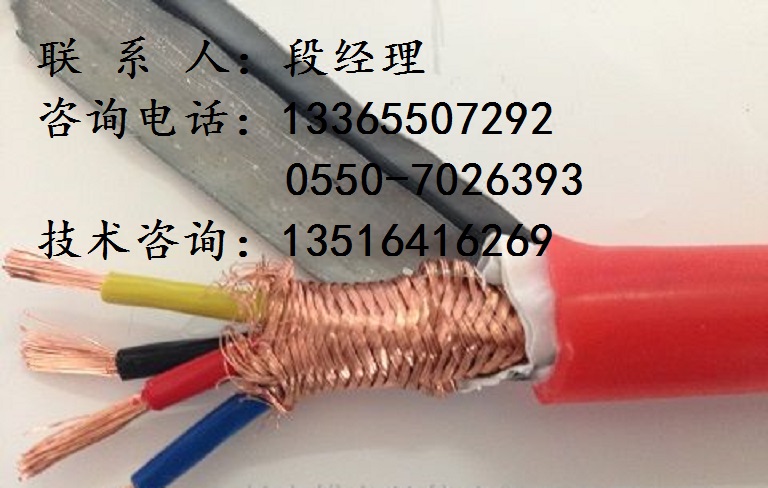 ZR-KFGP氟塑料绝缘硅橡胶护套阻燃屏蔽控制电缆