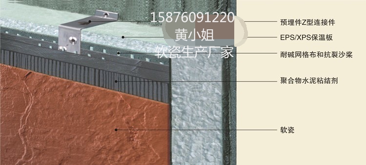 上海徐匯柔性飾面磚廠家15876091220原始圖片2