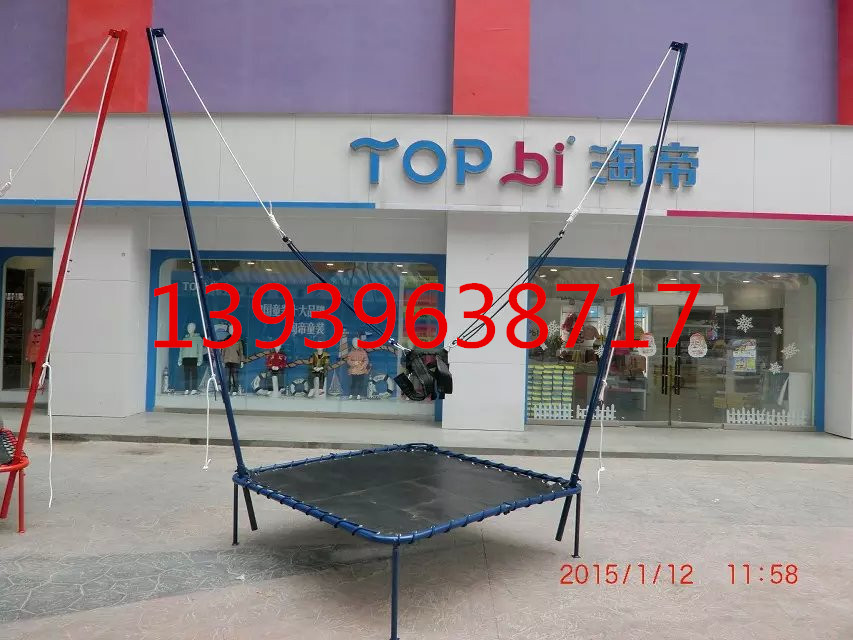 供應吉林兒童蹦極廠家，長春鋼架小蹦極圖片，四平小蹦極價格原始圖片2