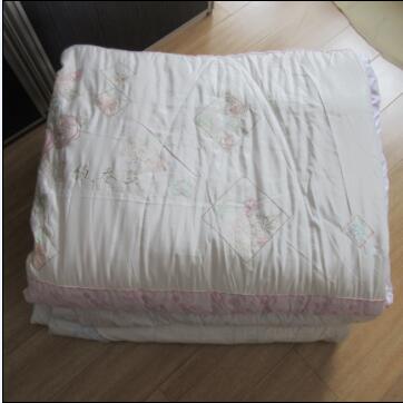 托瑪琳kj磁療被 簡約提花蠶絲被 促進新陳代謝