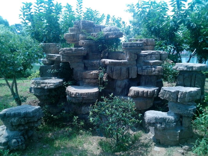 山東龜紋石，千層石，水紋石園林石直銷處