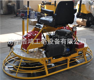 駕駛型混凝土抹光機 可前進可后退自由操作的座騎式抹光機