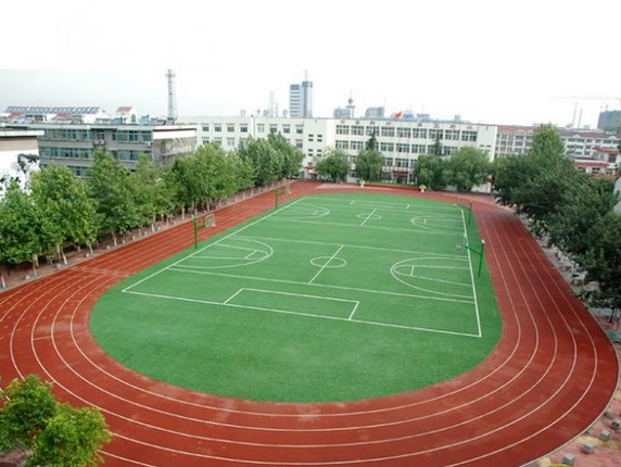 昆山幼兒園塑膠跑道