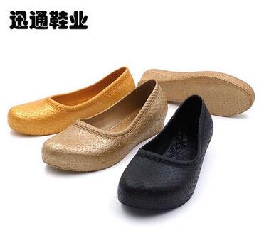 【新款】2015女秋鞋 防滑防水 吳川PVC塑料女鞋廠家現(xiàn)貨批發(fā)833