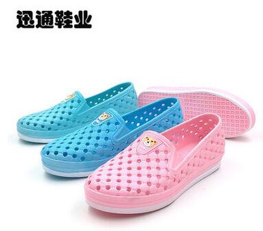【精品】2016夏季女士吹氣涼鞋防滑 洞洞鞋透氣 現(xiàn)貨Z-2193