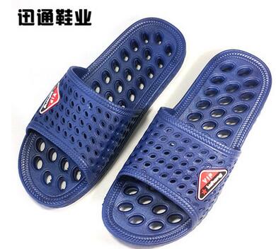 2015熱銷男士夏季洞洞鞋 EVA雙色底沙灘鞋廠家現貨批發L1502#