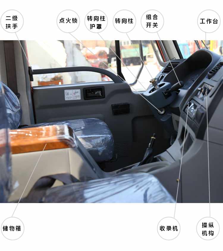 東風駕駛室總成 EQ系列車架豪華型商用車配件