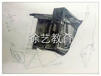 艺术留学作品集{sx}上海徐悲鸿国际艺术教育