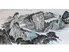 南宁崭新王雪峰画作出售_上等国画投资