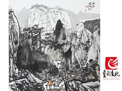 買黃格勝山水畫就到廣西重彩文化 廣西書畫投資