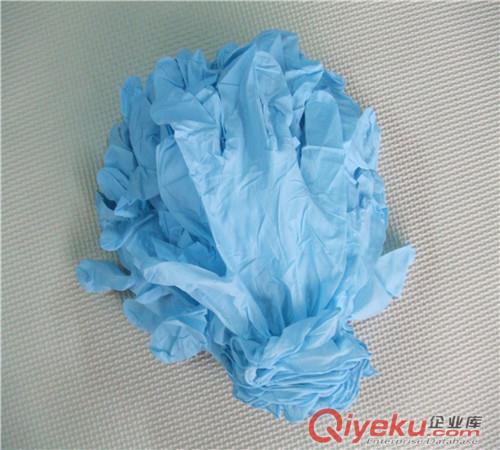 一次性藍色丁腈手套 