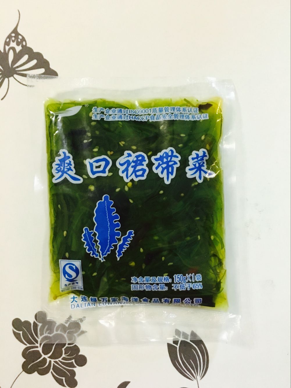 大連綠萬家牌 爽口裙帶菜500g