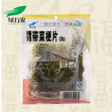 綠萬家牌 香辣裙帶菜梗片 150g 方便即食原始圖片2