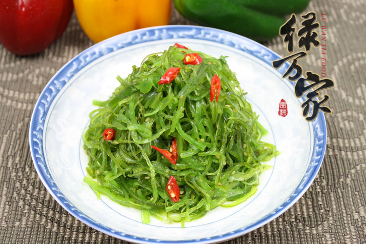 綠萬家牌 鮮香裙帶菜梗絲150g 方便即食