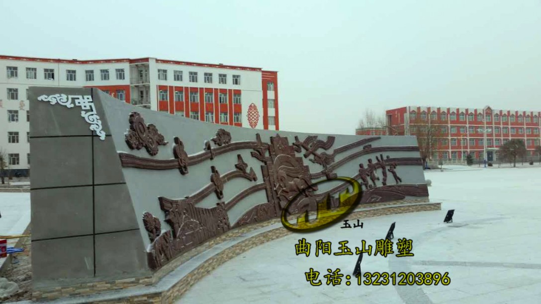 【管委會大廳《黃河母親》大理石浮雕】制作現場