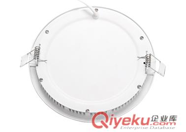 24W圓形暖白光led面板燈
