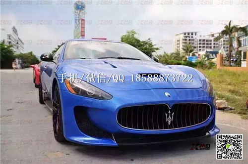 Maserati瑪莎拉蒂GTGTSGC改裝DMC包圍碳纖維前杠后唇側裙機蓋尾翼