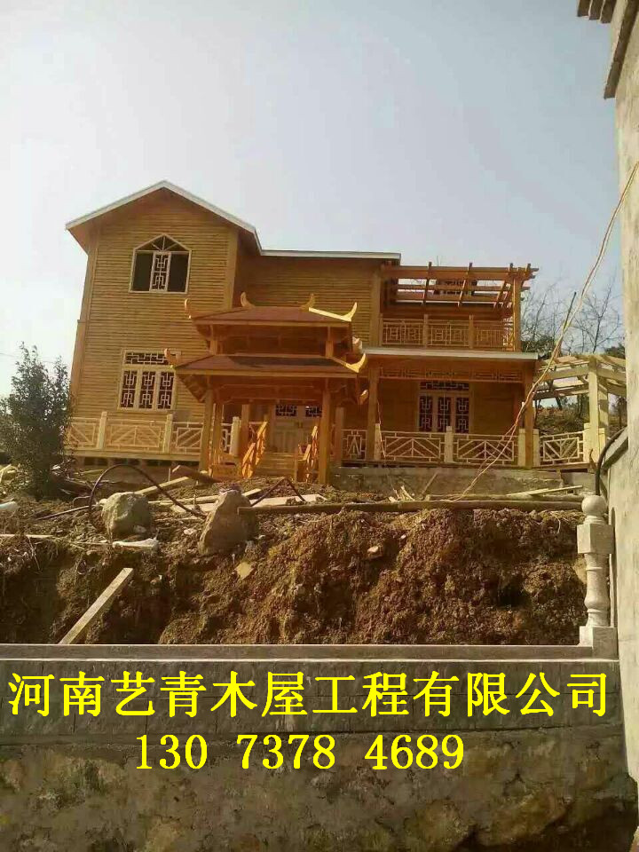 廊坊木屋建造過程木屋設計造價木屋安裝成本原始圖片2
