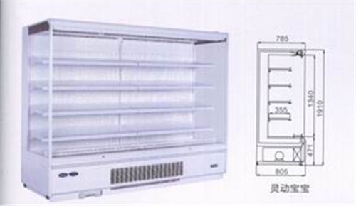 便利店風幕柜廠家/冠欣供/便利店風幕柜節能省電/價格低