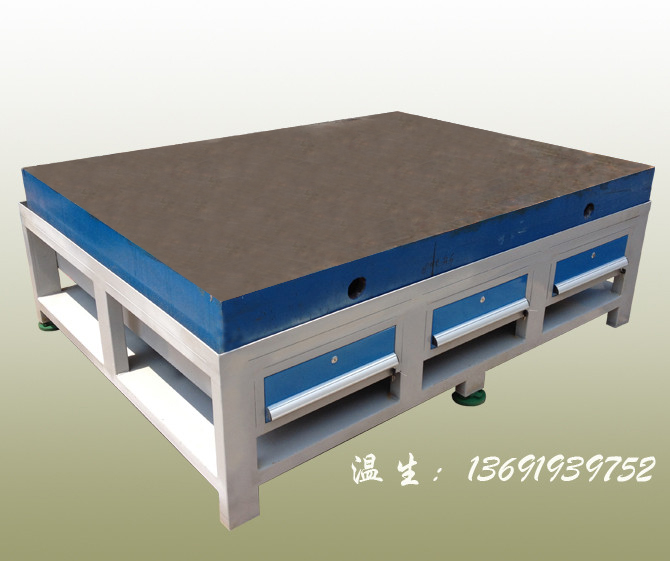 湖南省重型鑄鐵模具裝配臺(tái)，長沙抽屜式鋼板模具平臺(tái)，岳陽防震模具平臺(tái)直銷原始圖片3