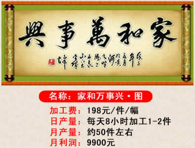 盛世鼎誠(chéng)鉆石畫(huà)加工九臺(tái)代理