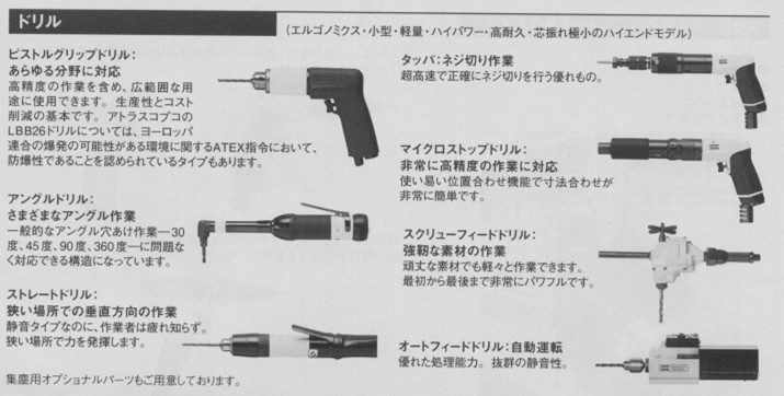 アトラスコプコ（株）Atlas Copco空壓工具