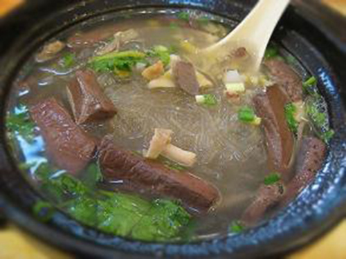 項城鴨血粉絲湯學