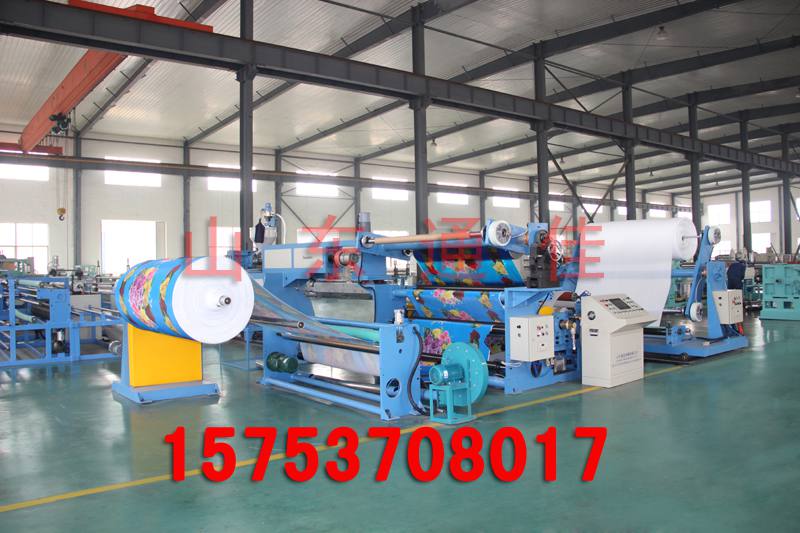 珍珠棉爬行墊淋膜機 母嬰活動墊合成設備 淋膜機 PE淋膜機 環保爬行墊合成設備 野外活動墊流延膜機 