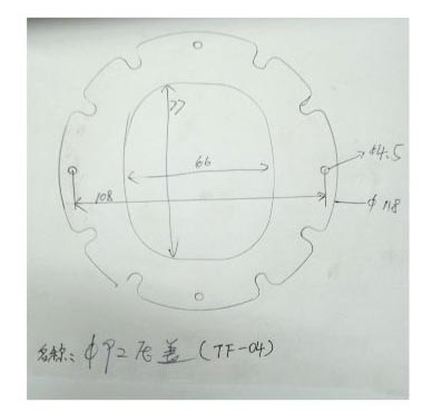 ￠92LED透鏡壓蓋 TF-04 LED透鏡生產(chǎn)廠家哪家好？原始圖片2