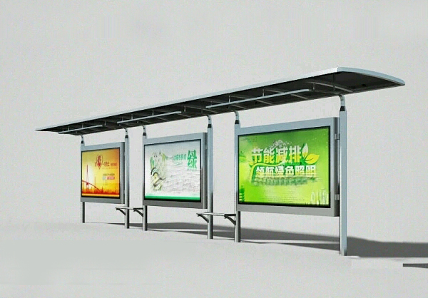 江蘇滾動燈箱 廠家直銷鄉鎮公交候車亭質優價美