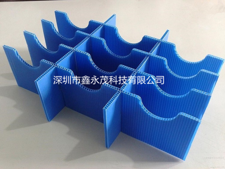 廠家低價優惠供應中空板刀卡，pp中空板田字格，塑料框架